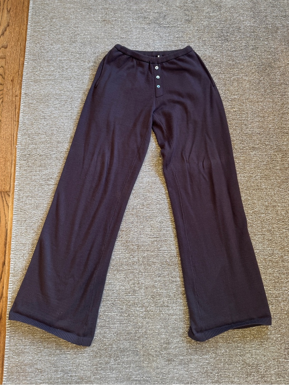 Frankie's Bikinis Dark Brown Sweatpants